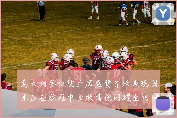 意大利参议院主席盛赞齐沃表现国米应在欧冠中击败博德闪耀全场